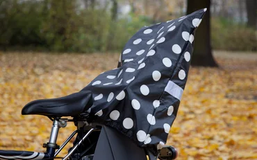 Fahrradsitz Überzug aus Wachstuch Anleitung zum Selbernähen