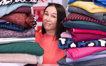 Ordnung im Nähzimmer Tipps zur Aufbewahrung und Stofflabel