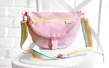 Anleitung Moonbag aus Canvas mit Schnalle selber nähen