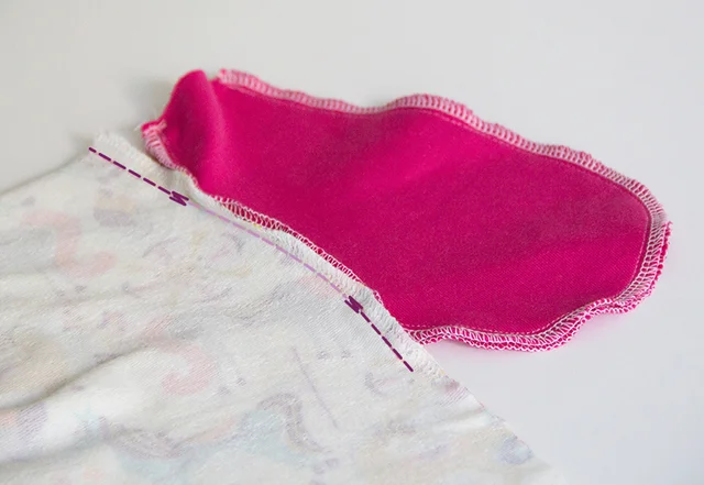 Nähanleitung Eingriffstaschen: Pumphose zusammennähen