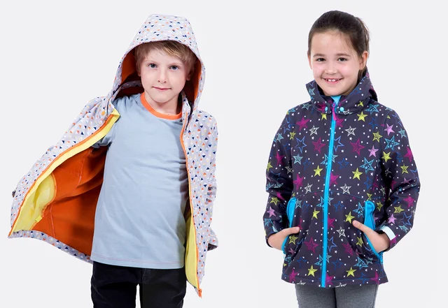 Kindersoftshelljacke für Jungen und Mädchen