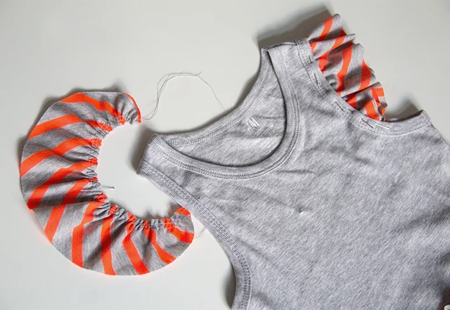 Ärmelrüschen nähen