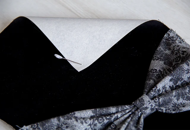 Außentasche mit Decovil verstärken