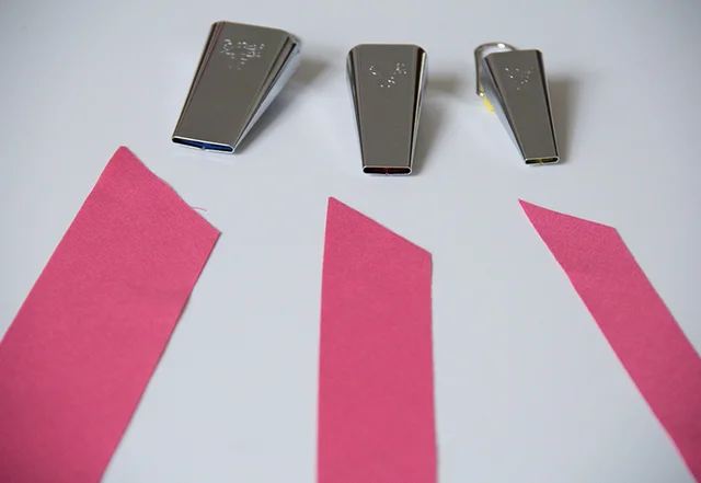 Schrägband selber machen mit Schrägbandformer