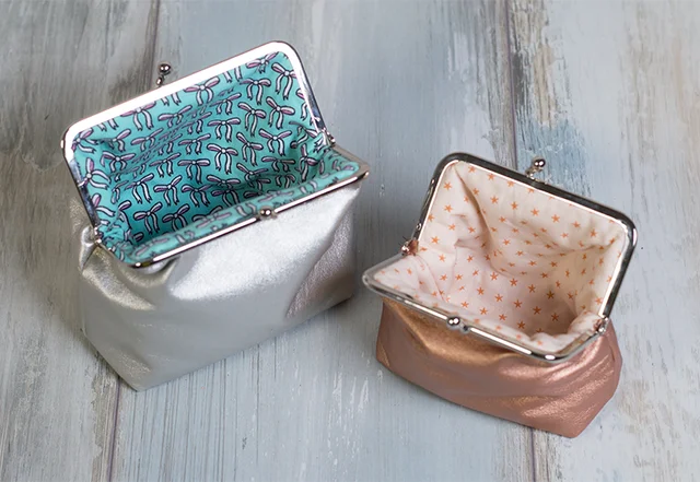 Bügeltasche mit kostenlosem Schnittmuster offene Taschen