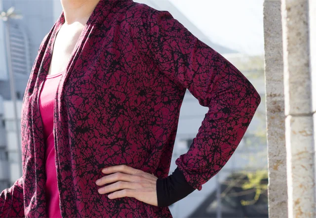 Schnittmuster Cardigan weite Ärmel
