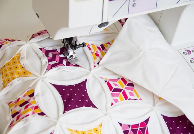 Cathedral Windows quilten