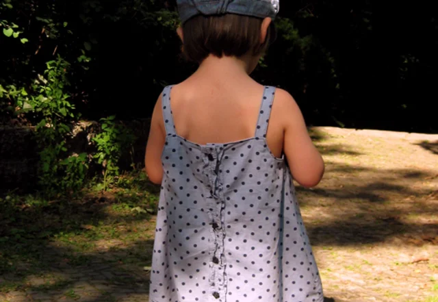 Kinderkleid Upcycling