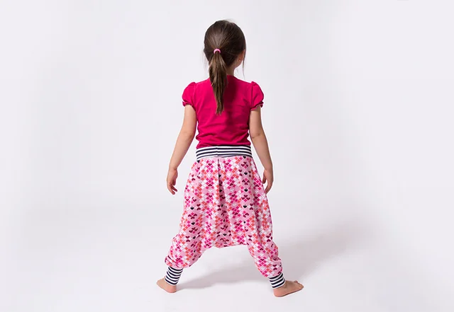 Schnittmuster Kinderpumphose DIY nähen lernen Schnittmuster Kinderpumphose DIY nähen lernen