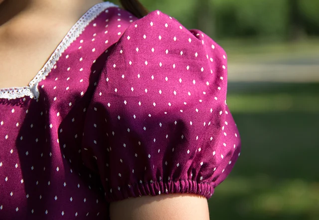 Dirndlkleid mit Geometric Fever Stoffen