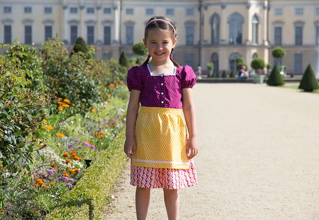 Dirndl aus pattydoo Stoffen genäht