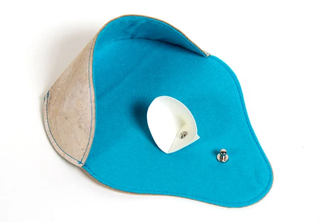 kostenlose Nähanleitung: Brillenetui Stütze einarbeiten