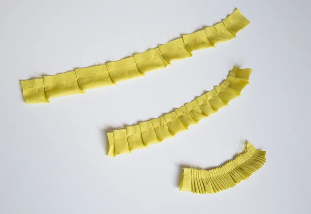 Faltenband selber machen