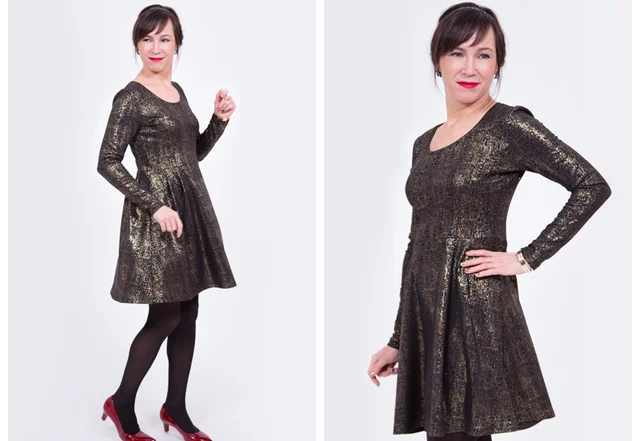 Festkleid Schnittmuster Anleitung