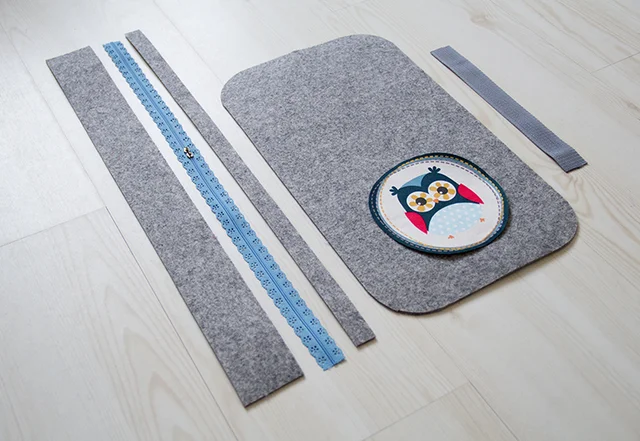 Nähanleitung Filzkoffer Materialien