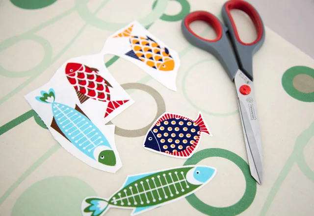 Applikationsmotive ausschneiden