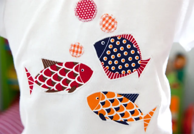 Kindershirt mit Applikation