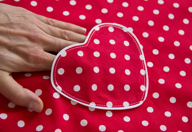Herztasche für Kleider oder Jacken nähen