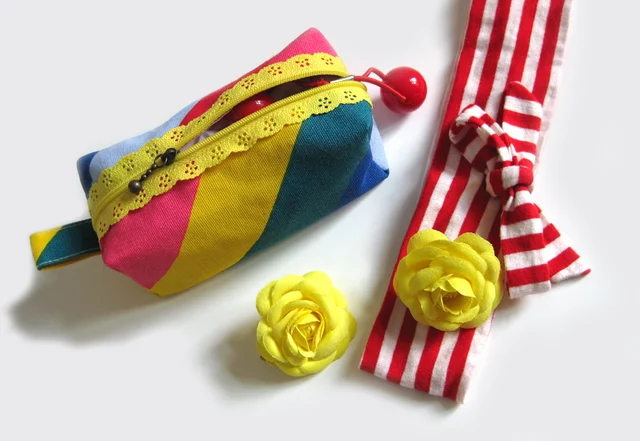 kostenloses Schnittmuster Spitzentäschlein