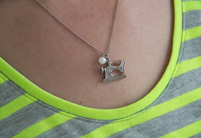 Jersey nähen Ausschnittstreifen