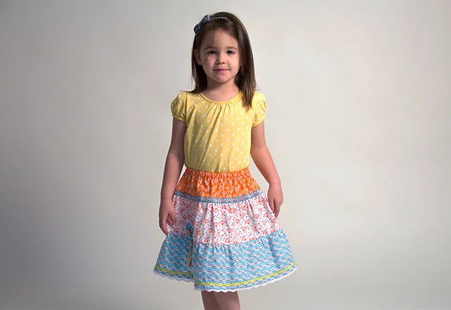 Jinnyjou Stoffe Schnittmuster Rock