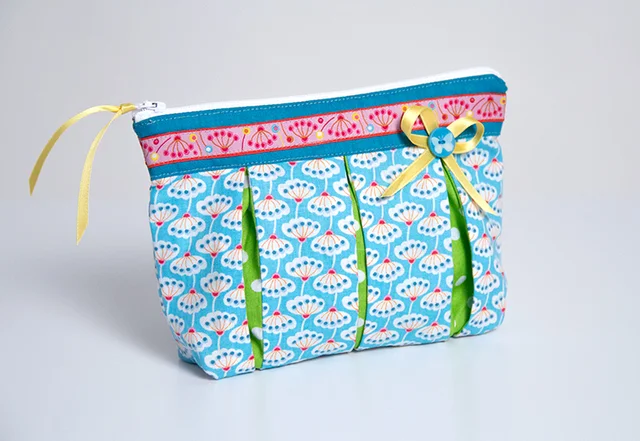 Jinnyjou Stoffe Schnittmuster gratis Kosmetiktasche Susie