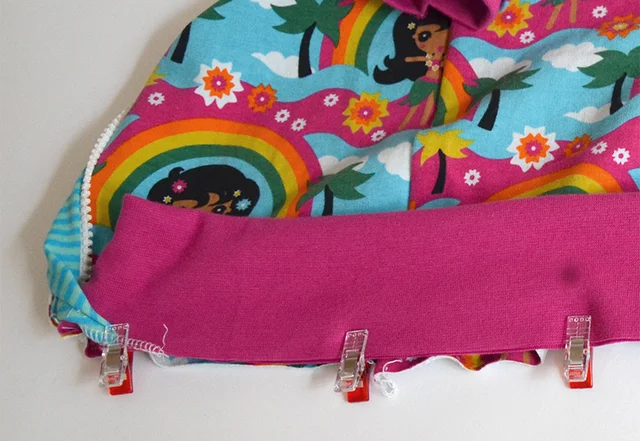 Kapuzenjacke Vorderteil