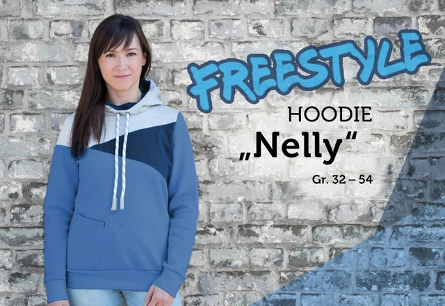 Kapuzenpullover Patchwork nähen