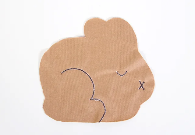 Kissen Hase Anleitung Stickerei