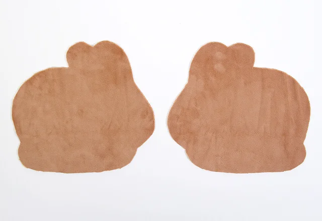 Kissen Hase Nähanleitung zuschneiden