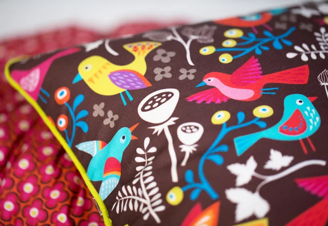 Kissen nähen mit Hotelverschluss Nähanleitung