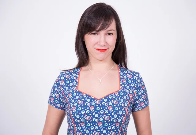 Kleid Dirndl Herzausschnitt nähen