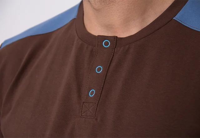 Schnittmuster Shirt mit Knopfleiste