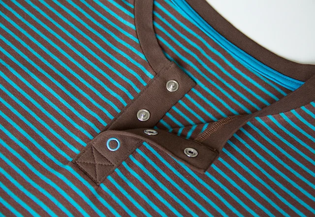 Knopfleiste offen nähen lernen