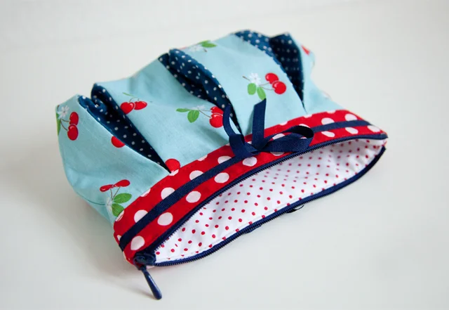 Schnittmuster kostenlos: Kosmetiktasche selber nähen