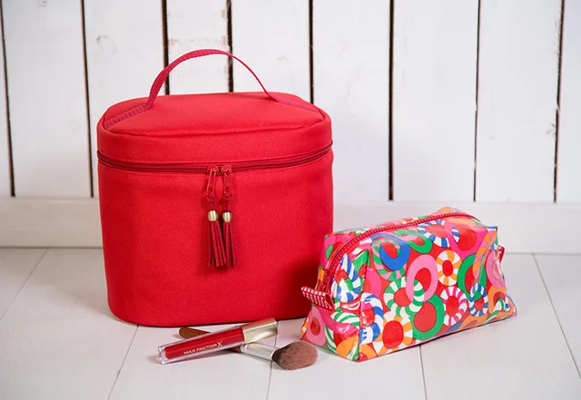 Kosmetiktasche Beautycase nähen Anleitung