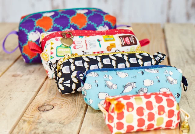 Kosmetiktasche Schnittmuster selber nähen