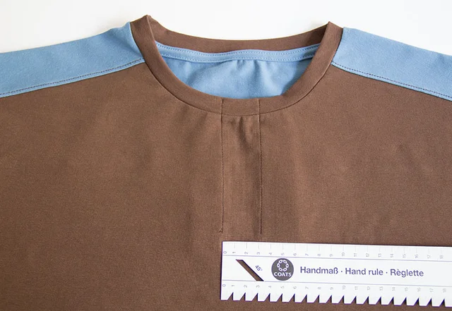 Nähanleitung mit Video: Knopfleiste abmessen