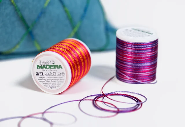 Madeira Effektgarn mit Verlauf bunt