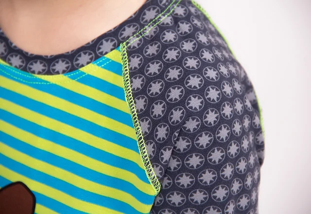 Mausstoffe snaply Jungskombi mit Flatlocknaht