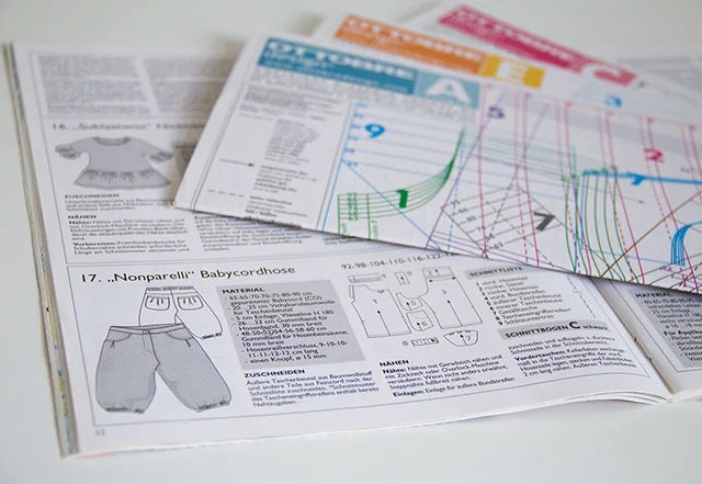 Ottobre Schnitt Cordhose