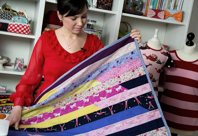 Patchworknähprojekt für Anfänger