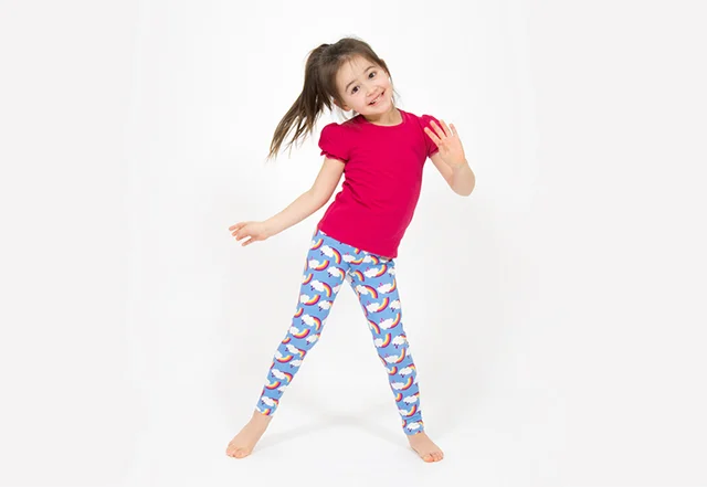 Schnittmuster Kinderleggings nähen lernen