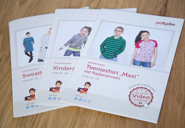 pattydoo Schnittmuster Booklets