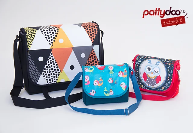 Schnittmuster Umhängetaschen für Groß und Klein