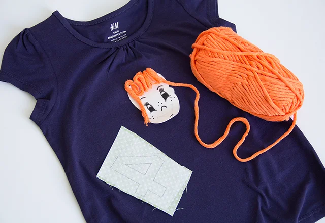 Pippi Langstrumpf T-Shirt Motiv