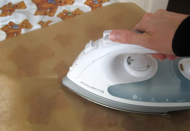 Plastiktüten bügeln