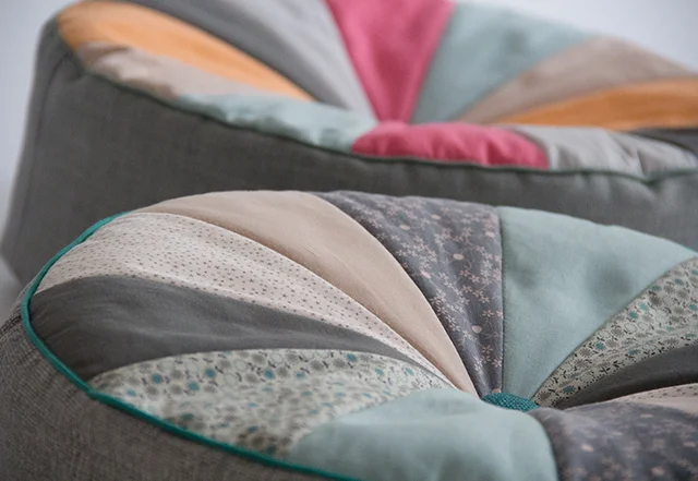 Schnittmuster kostenlos Sitzkissen