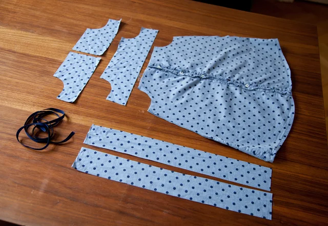 zugeschnittene Schnittteile