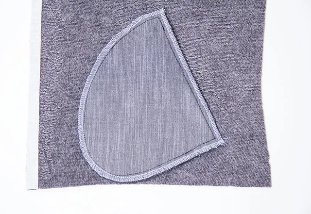 Reißverschlusstasche selber nähen Taschenbeutel zusammennähen